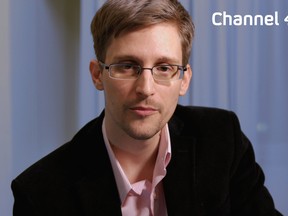Edward Snowden. (Channel 4 handout)