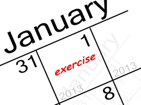 New year_s exercise resolution