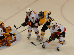 The Kingston Frontenacs host the Belleville Bulls Sunday at 2 p.m. at the Rogers K-Rock Centre. (QMI Agency file photo)
