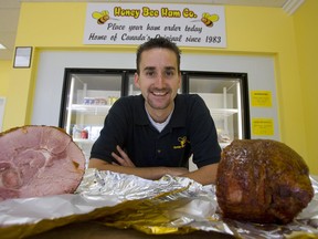 Jeff Brode of Honey Bee Ham Co. (MIKE HENSEN/QMI Agency)