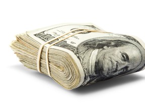 Cash. (Fotolia file photo)