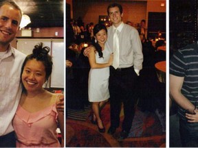 Connor Hayes and Joanna Lam are seen in these photos provided by the Hayes family.