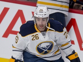 The Coyotes will be looking for some depth at forward as trade talks heat up. The Sabres’ Matt Moulson could be on their radar. PIERRE-PAUL POULIN/QMI AGENCY