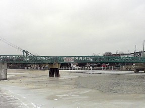 Lou Stonehouse walking bridge. The pedestrian bridge garnered a lot of support this year, as supporters lobbied for it to be fixed.