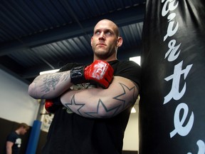 Victor Valimaki is thankful that he has a second chance in his MMA career (Perry Mah, Edmonton Sun).