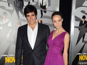 David Copperfield and Chloe Gosselin. (WENN.COM file photo)