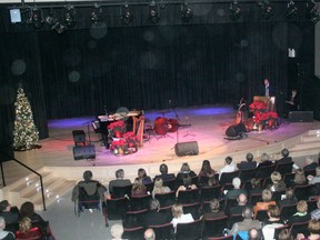 The newest addition to the Eleanor Pickup Arts Centre was unveiled to a packed audience on Dec. 14 after months of work. The stage is the first of many renovations being made to the theatre as part of Phase One of renovations. Work is expected to continue on the washrooms and foyer into 2014.