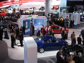 It’s an evening of glitz, glamour and shiny new wheels at the auto show gala. (Jim Fox photo)