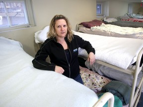 Colleen McAlister-Lacombe, program manager for the In From The Cold Shelter in Kingston on Wednesday.  
IAN MACALPINE/KINGSTON WHIG-STANDARD/QMI AGENCY
