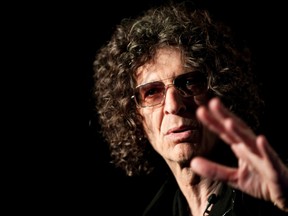 Radio/television personality Howard Stern speaks during an "America's Got Talent" news conference in New York City, in this file picture taken May 10, 2012. (REUTERS/Stephen Chernin/Files)
