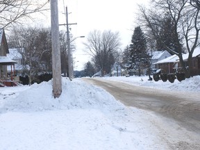 West Elgin is warning the public that playing in piles of snow near the road can be a hazard for children because equipment operators might not be able to see them right away.