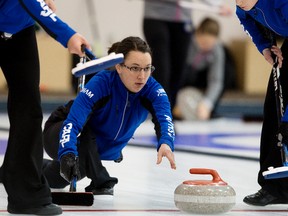 Val Sweeting punched her ticket to the finals Saturday at the Jiffy Lube Scotties Tournament of Hearts with a win over Heather Nedohin Thursday. (Edmonton Sun file)