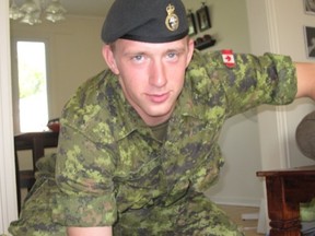 Trenton, Ont.-native, Cpl. Adam Eckhardt, will be given a full military funeral at 8 Wing/CFB Trenton Chapel, 91 Namaeo Dr., Monday, Jan. 13 at 2 p.m. - Facebook photo