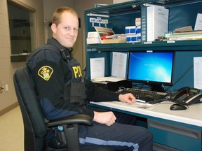 Oxford OPP Const. Henk Ruitenbeek is the new community officer for Norwich Township. He officially took over the roll Jan. 1, but has been establishing community contacts since his predecessor Const. Pat Lenehan left the position.