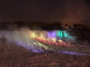 This photo of Niagara Falls has gone viral. By Friday, it had been viewed more than three million times and shared 50,000 times on social media. (Photo special to the Niagara Falls Review Tim Williams)