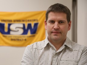 Gino Donato/The Sudbury Star
Myles Sullivan is a Steelworkers staff rep based in Sudbury.