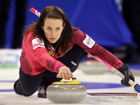 Heather Nedohin overcame a late-end flub to win over Crystal Webster by a score of 5-4. (Brian Donogh, QMI Agency)
