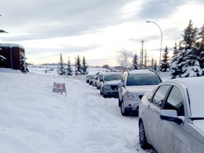 Vehicle owners who ignore town signs prohibiting street parking may find themselves paying fines.