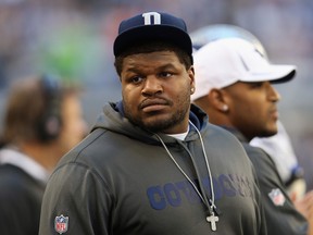 Former Cowboys defensive tackle Josh Brent is in court over the death of teammate Jerry Brown Jr. (Ronald Martinez/Getty Images/AFP)