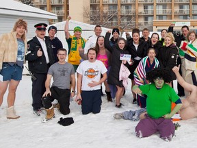 Participants in the 2013 Polar Plunge