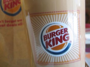 Among the 10 menu are a BBQ ring burger, Whopper Jr., egg and cheese muffin, smoothies, sundaes and iced coffee.