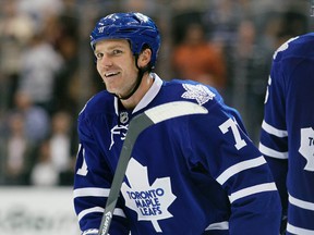 Maple Leafs forward David Clarkson, signed to a seven-year, $36.75-million US contract, is one example of a player who has yet to click with the beleaguered team this season. (John E. Sokolowski/USA Today Sports)