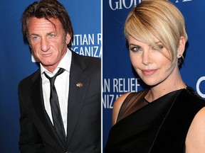 Sean Penn and Charlize Theron (WENN.COM)