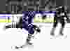 Toronto Maple Leafs' Phil Kessel scores to make it 1-0 against the Buffalo Sabres on Jan. 15, 2014. (Michael Peake/Toronto Sun/QMI Agency(