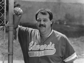 Bob Storring, whose talents as a fastball pitcher took him to the world stage, died of cancer in late December. He was 55. (Supplied photo)