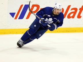 Maple Leafs forward Joffrey Lupul. (VERONICA HENRI/Toronto Sun)