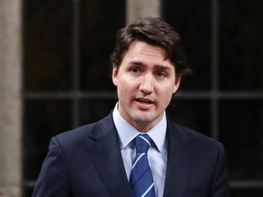 Liberal leader Justin Trudeau speaks during Question Period in the House of Commons on Parliament Hill in Ottawa December 4, 2013. REUTERS/Chris Wattie