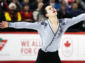 Patrick Chan leads Canada's contingent of figure skaters headed to Sochi and has the best shot at winning gold. (DARREN BROWN/QMI Agency)