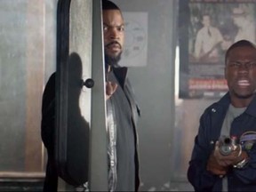 Ice Cube and Kevin Hart in Ride Along. (Handout)