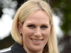 Zara Phillips attends the RHS Chelsea Flower Show in London on May 20, 2013. (WENN.COM)
