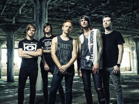 Blessthefall playing London