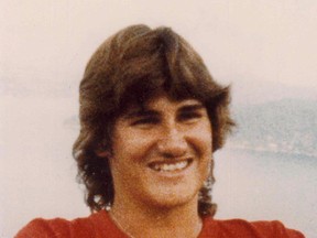 Murray Sparrow, pictured here in a 1980s photo, was found stabbed to death in a downtown Edmonton parkade on Nov. 21, 1983. Murray died in a vicious attack that began on the tenth floor of an apartment builfing at 9903-104 St. He was stabbed more than 50 times and a trail of blood showed that he was chased down the parkade stairwell to the bottom floor. Family Hand Out