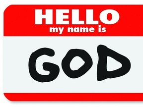 Hello my name is god