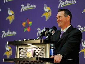 New Minnesota Vikings coach Mike Zimmer (AFP)