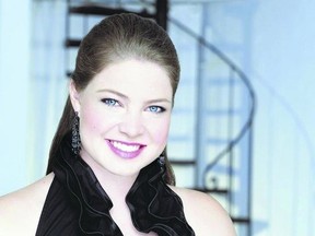 Soprano Karine White, who performs Sunday at Centennial Hall, planted seeds for her career as a student in London. (special to QMI Agency)