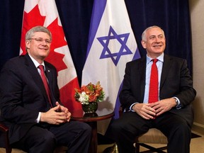 Stephen Harper lurched towards Israel early in his tenure as Prime Minister.

REUTERS/Andrew Burton