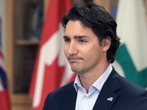 Federal Leader Justin Trudeau and Ontario Premier Kathleen Wynne joined Niagara Falls byelection candidate Joyce Morocco for a tour at Michael's Catholic High School in Niagara Falls Friday, Jan. 17, 2014
(Mike DiBattista/Niagara Falls Review/QMI Agency)