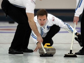 Brendan Bottcher took the A Final Friday, 6-2 over James Pahl at the men’s northern playdowns at the Saville Centre. (Perry Mah, Edmonton Sun)
