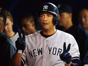 New York Yankee Alex Rodriguez has been banned 162 games in connection with the Biogenesis doping scandal. (Reuters)