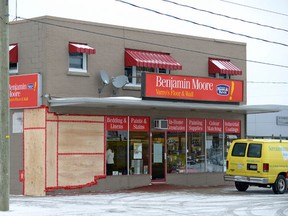 Benjamin Moore store crash