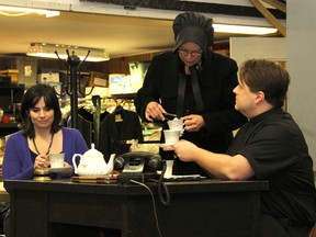 Theatre Kent is presenting the Pulitzer and Tony award-winning show Doubt, A Parable at the Kiwanis Theatre Feb. 6 to 8. Seen here, from left: Tracy Schillemore-Morton, Audrey Hummelen and Neil Wood.