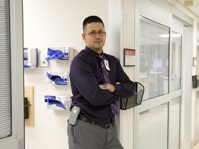 Dr. Vico Dagnone stands in the urgent care clinic at St. Joseph?s Health Care in London on Monday. Dagnone says too many people are showing up at urgent care who are really in need of emergency services. (CRAIG GLOVER, The London Free Press)