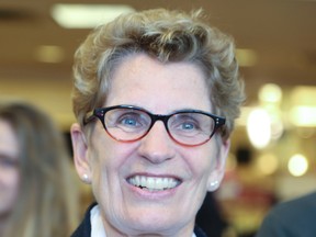 Premier Kathleen Wynne