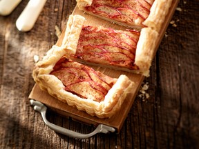 Red Prince apple tart. (Supplied)