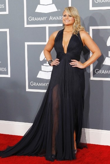 Miranda Lambert Lambert looked elegant in long, V-neck black Roberto Cavalli last year. But with her huge weight loss recently, we think she’ll be less covered up and show more skin this time around. (REUTERS/Mario Anzuoni)


PDRTJS_settings_7402476 = {
"id" : "7402476",
"unique_id" : "default",
"title" : "",
"permalink" : ""
};