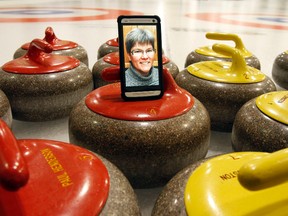JEROME LESSARD The Intelligencer
Tanya Visockis-Izzotti, vice president of Quinte Curling Club and information technology technician with Avaya in Belleville, looks forward to work during the Sochi Olympic Games in Russia, her second Olympic experience since Vancouver 2010.